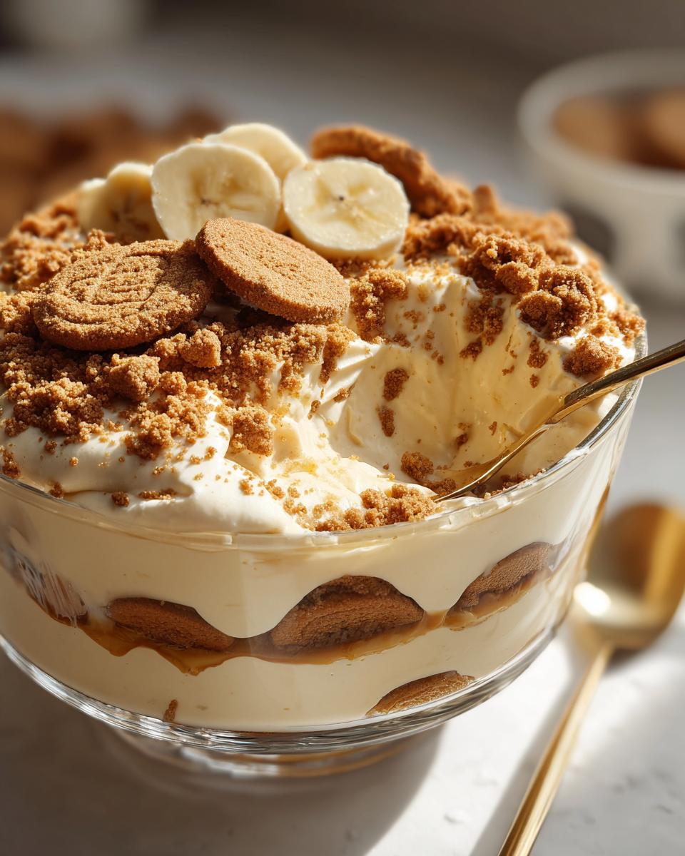 Biscoff Banana Pudding - detail 1
