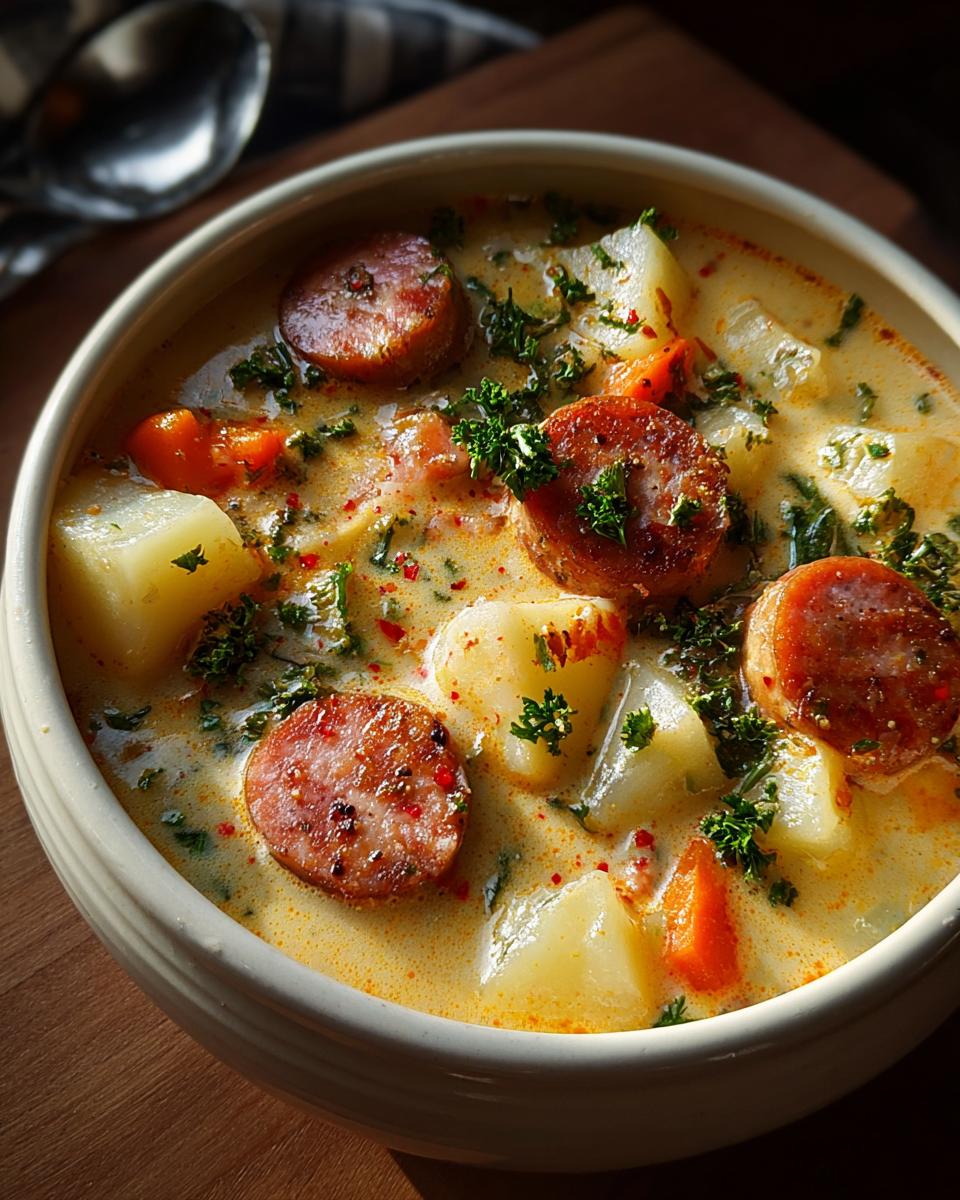 Creamy Sausage Potato Soup - detail 1