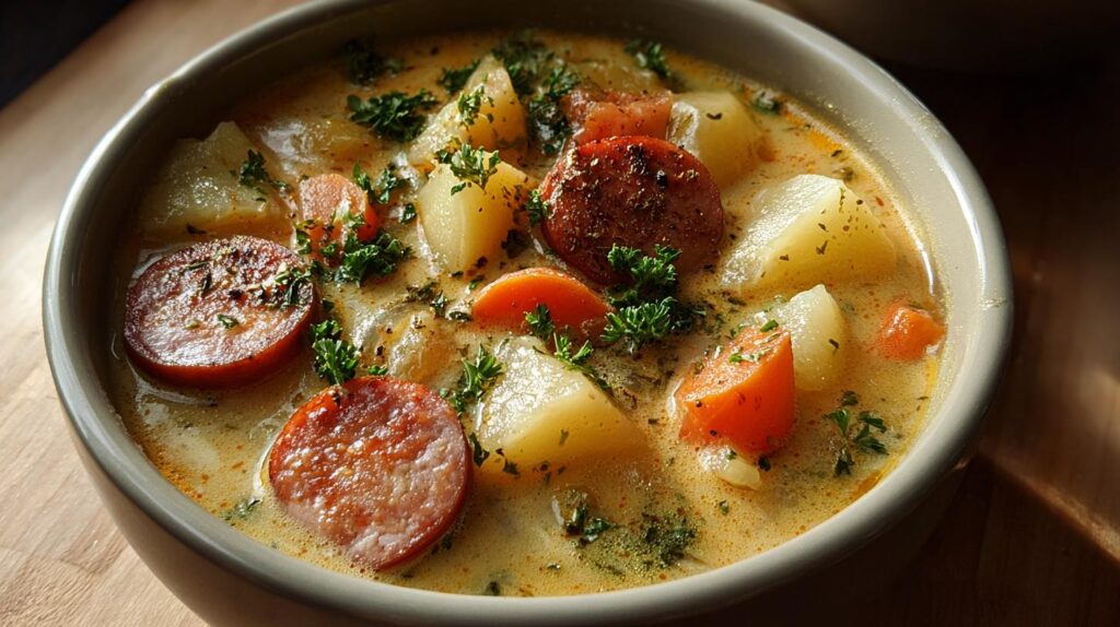 Creamy Sausage Potato Soup