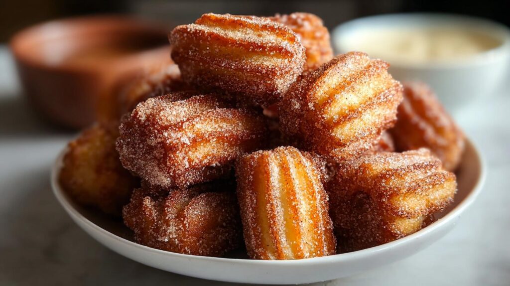 Baked Churro Bites