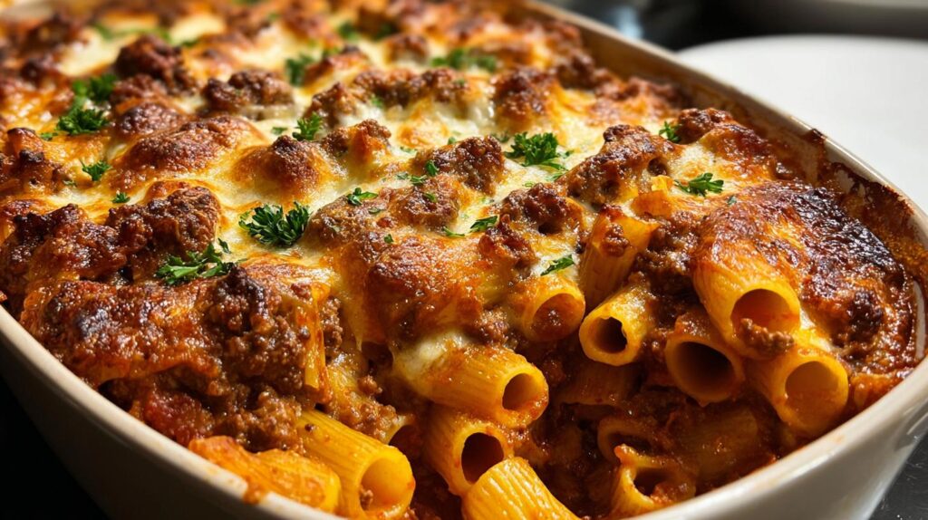 Baked Rigatoni Recipe