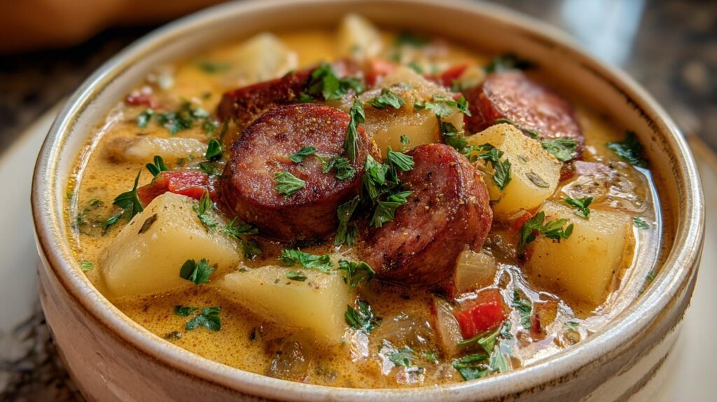 Cajun Sausage Potato Soup