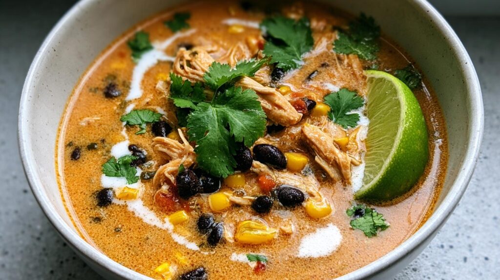 Chicken Poblano Soup