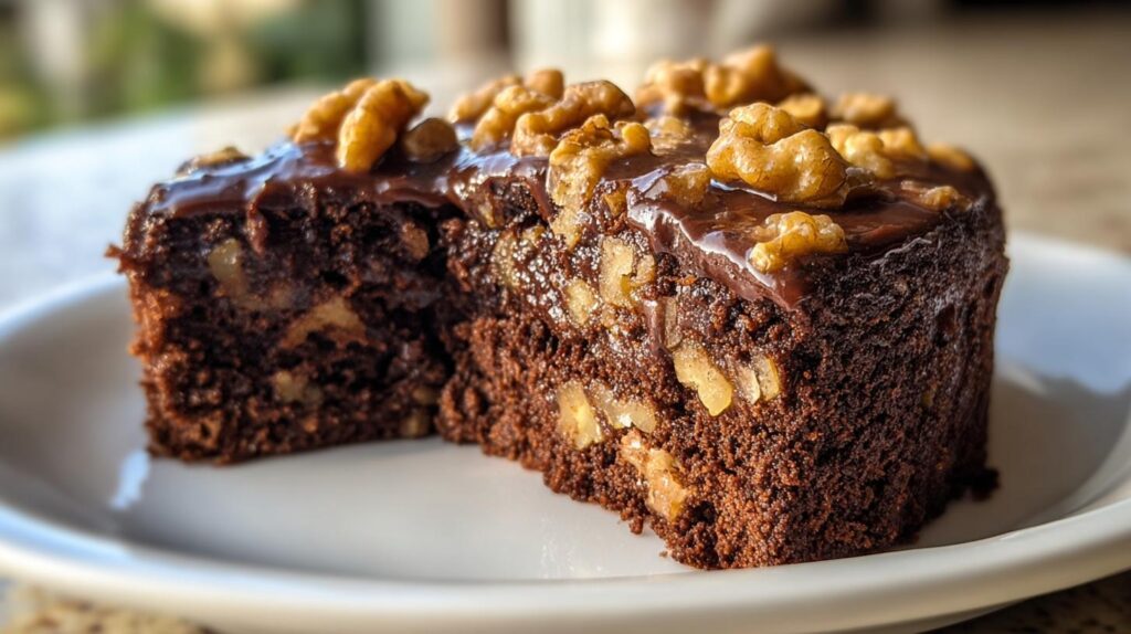 Chocolate Walnut Cake