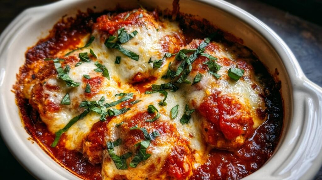 Crockpot Chicken Parmesan