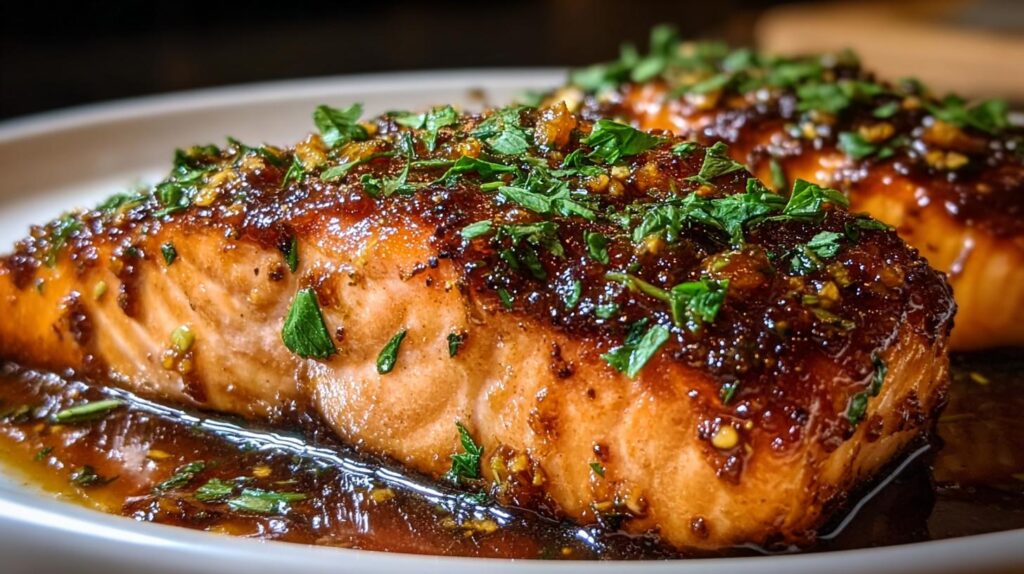 Garlic Brown Sugar Salmon