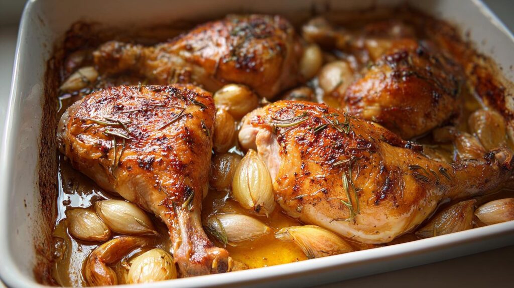 Garlic Herb Chicken Legs