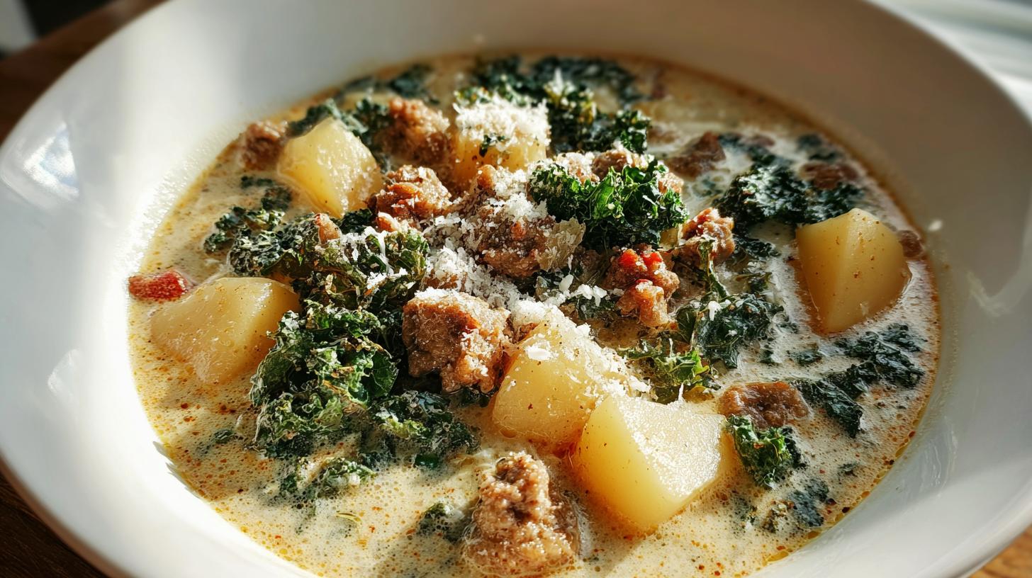 Creamy Italian Sausage Potato Soup in 45 Minutes