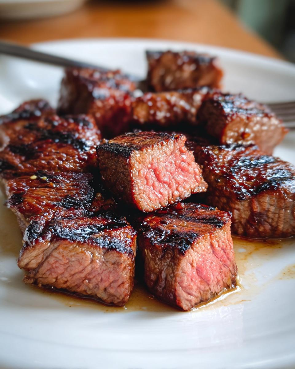 Juicy Marinated Steak Bites - detail 2