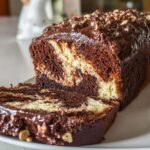 Marbled Chocolate Crunch Cake