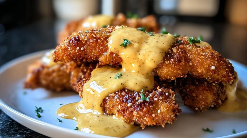 Pretzel Crusted Chicken