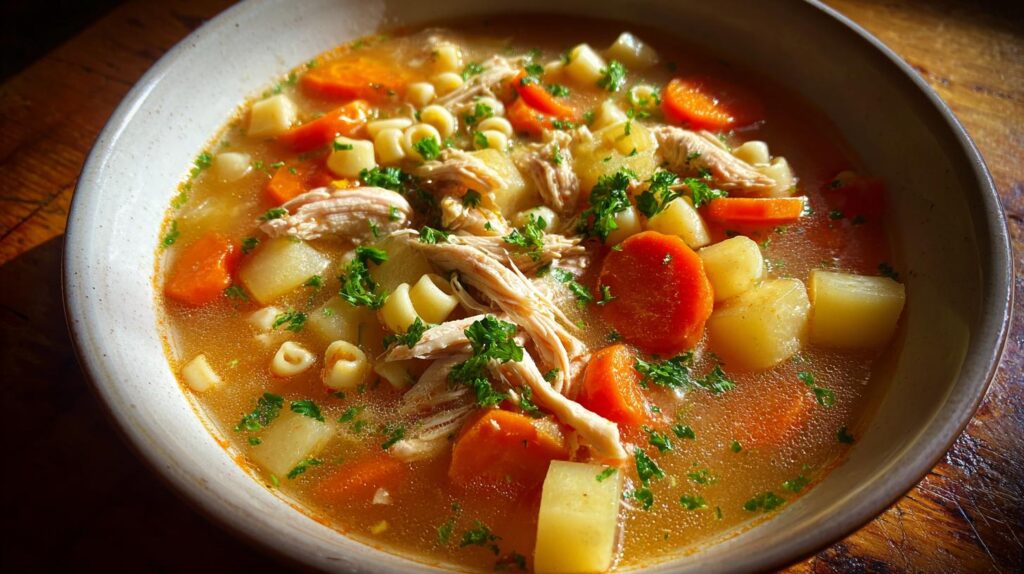 Sicilian Chicken Soup