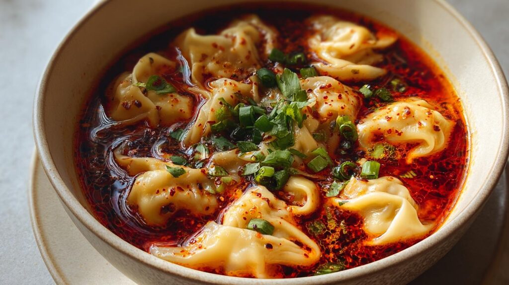 Spicy Wonton Soup