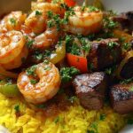 Surf and Turf Rice Bowl