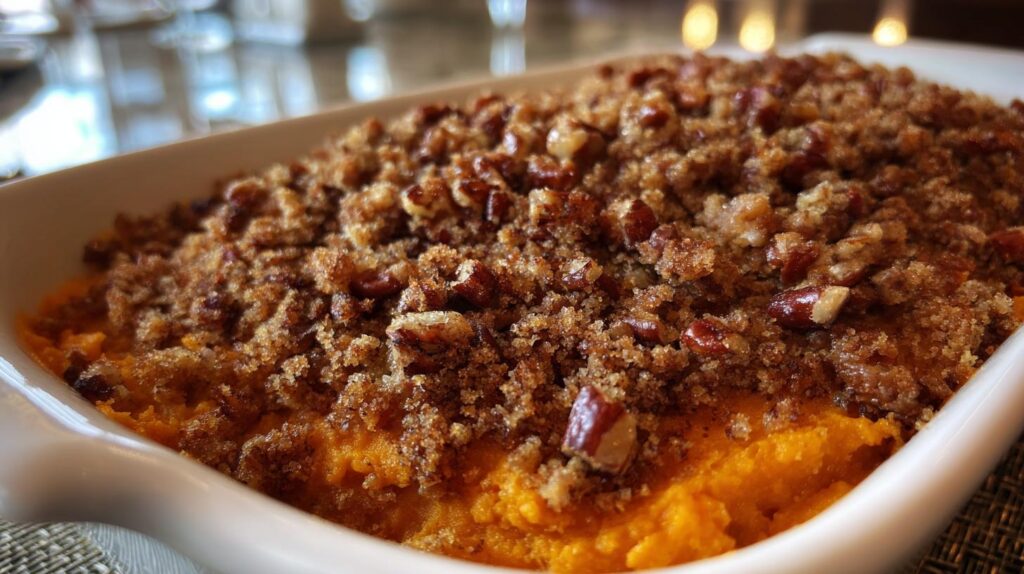 Sweet Potato Pecan Casserole