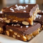 chocolate peanut pretzel caramel bars