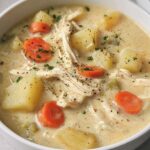 creamy chicken potato soup