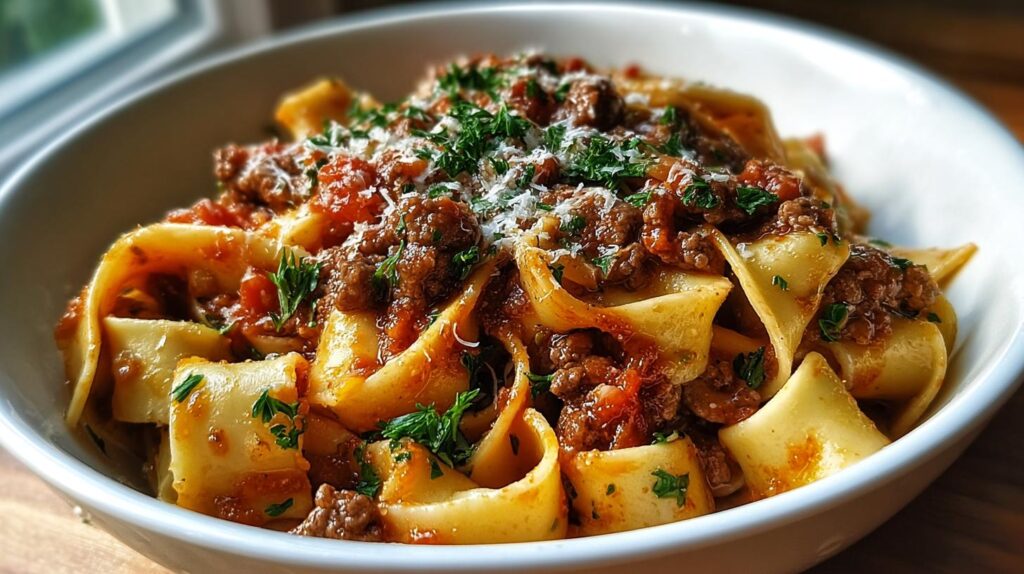 ground beef pasta