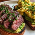 high-protein breakfast toast