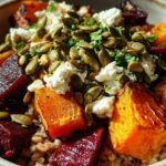 roasted vegetable grain bowl