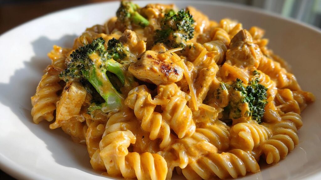 Creamy Buffalo Chicken Pasta