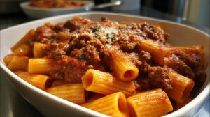 Rigatoni Bolognese