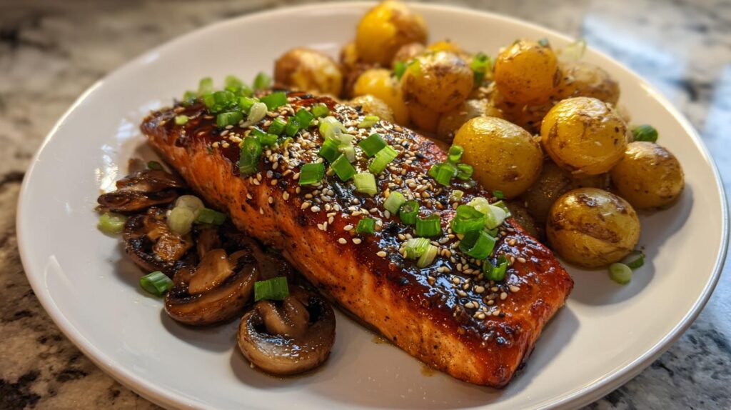Sesame salmon