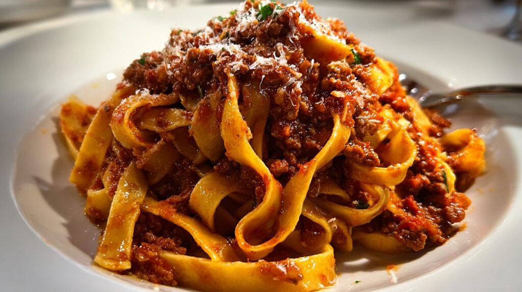 Tagliatelle Bolognese