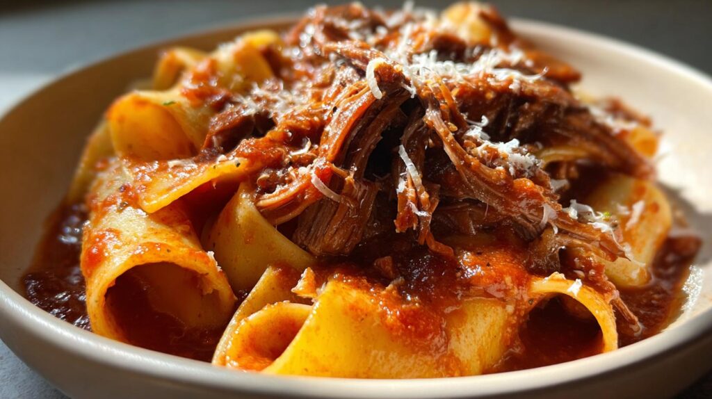 beef ragu pappardelle