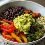 black bean veggie bowl