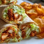 buffalo chicken wraps