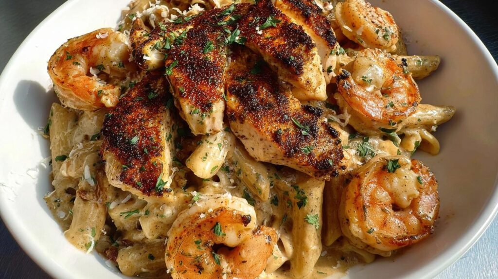 cajun shrimp alfredo