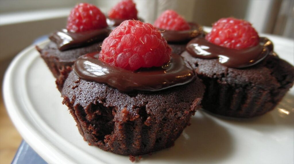 chocolate ganache brownie bites
