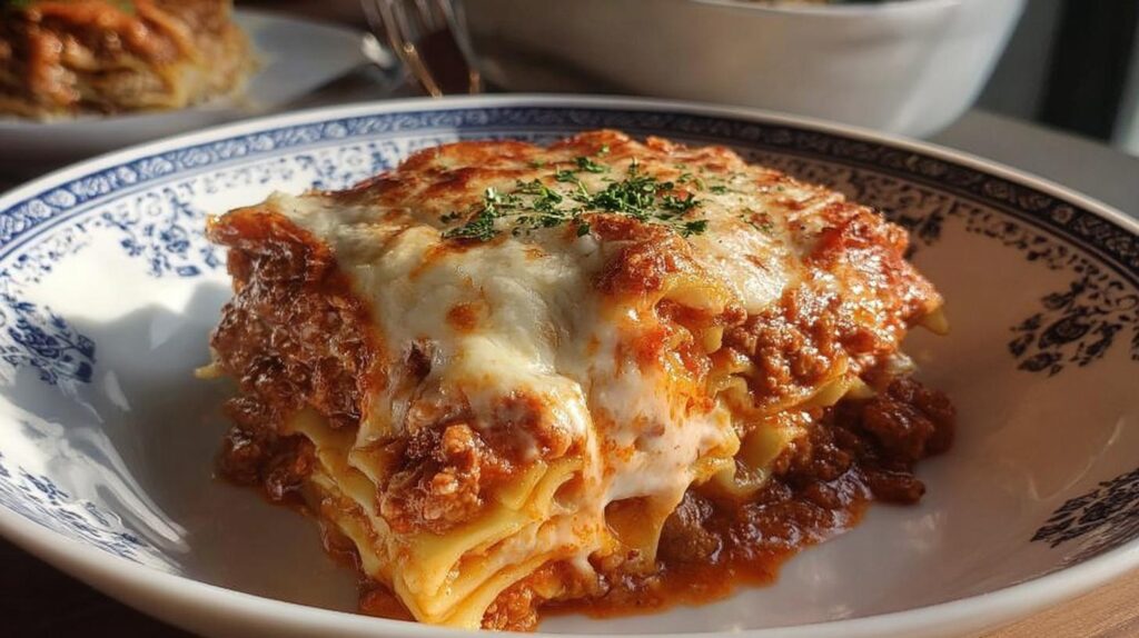 classic homemade lasagna