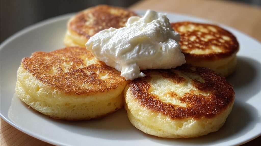 cottage cheese pancake bites