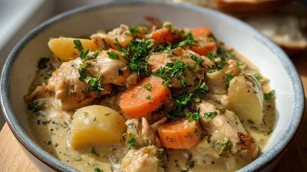 creamy chicken stew