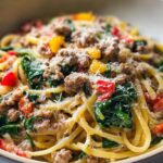 creamy sausage pasta