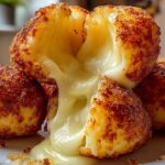 crispy cheese stuffed potato balls