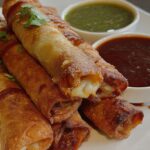 crispy chicken taquitos