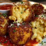 fried mac and cheese balls