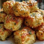 garlic parmesan biscuit bites