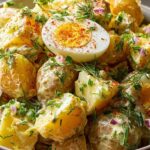 potato salad with eggs