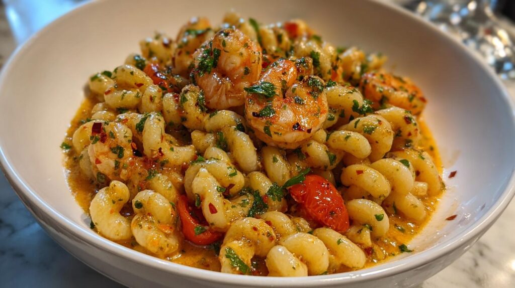 spicy shrimp pasta