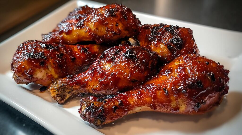 sticky bbq chicken drumsticks