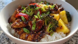 teriyaki pineapple chicken