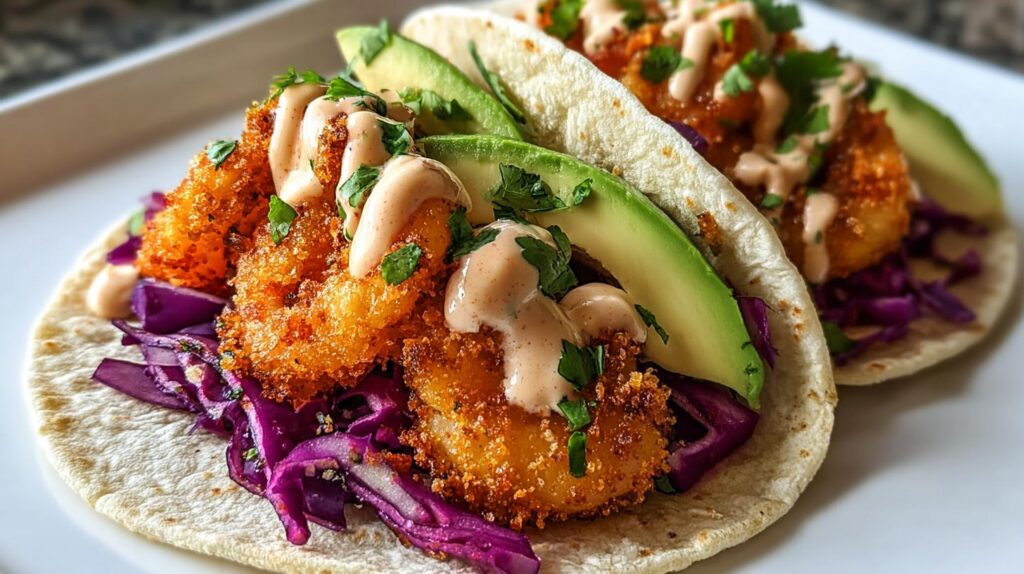 Crispy Shrimp Tacos