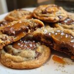 Salted Caramel Chocolate Chip Cookies