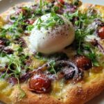 burrata veggie pizza