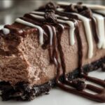 no bake brownie batter cheesecake