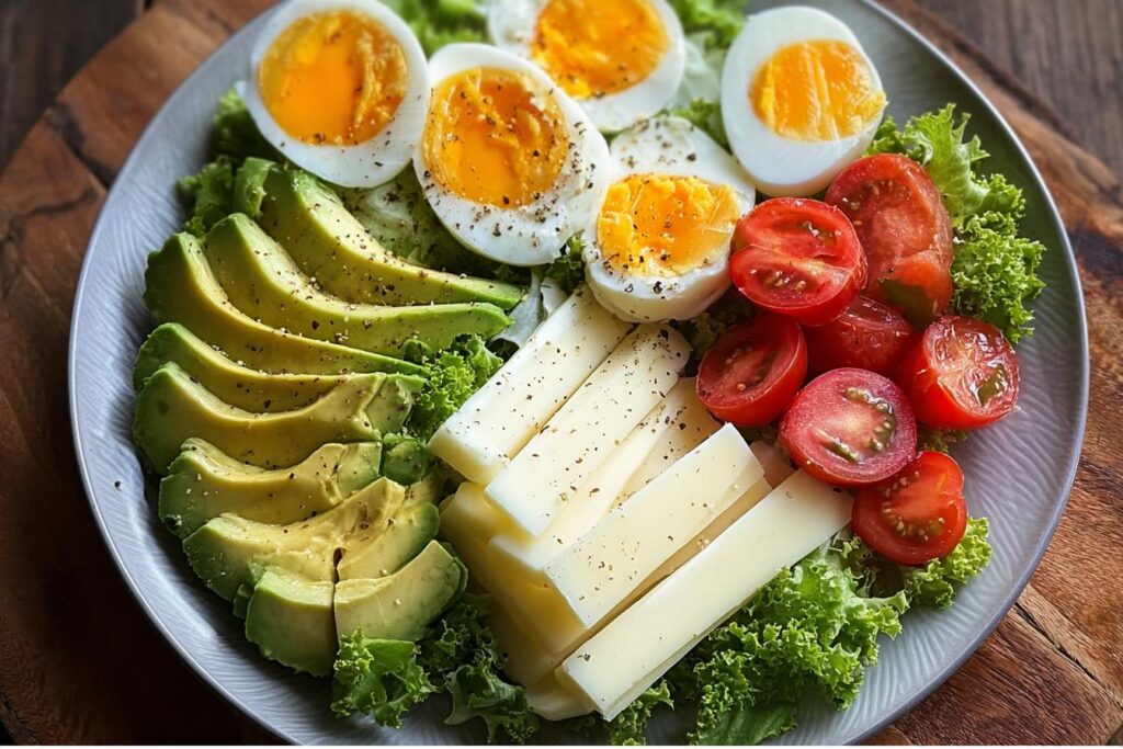 Avocado Egg Protein Salad